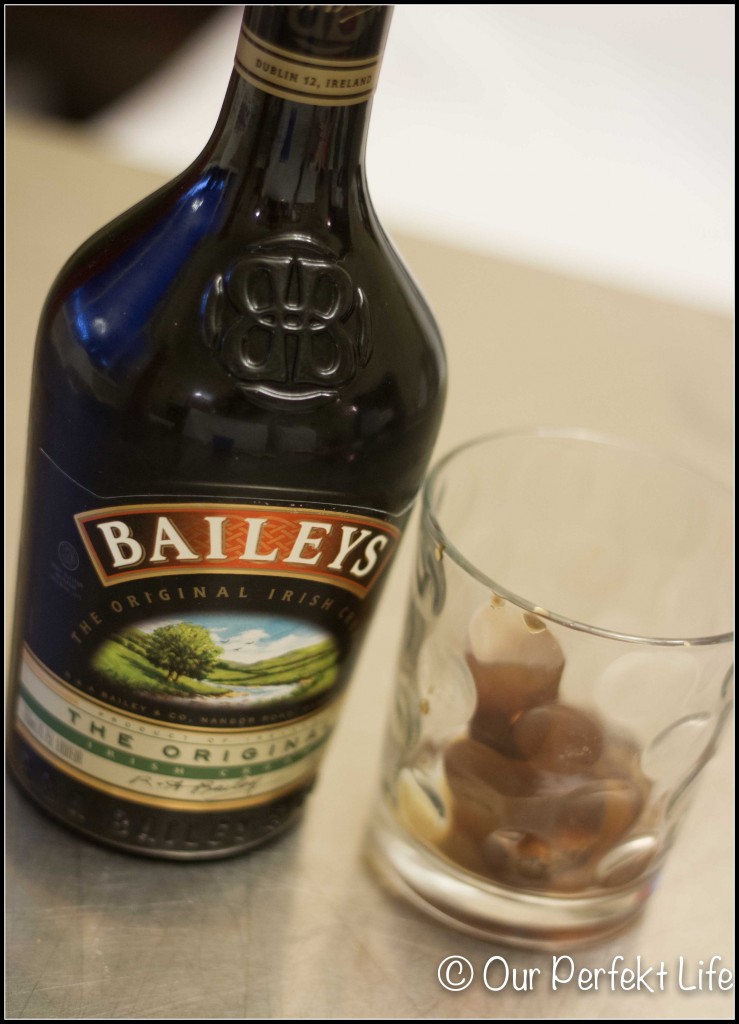 Baileys with Coffee Ice Cubes