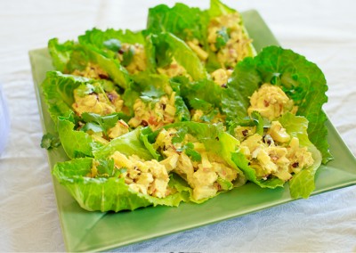 Curry Chicken Salad (gluten free & dairy free)