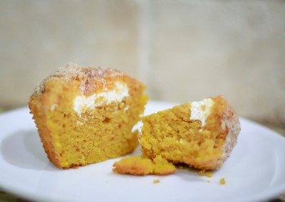 Pumpkin Cream Cheese Muffins (gluten free)