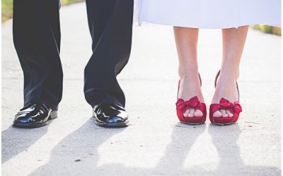 Red Shoes (A Colorado Wedding)